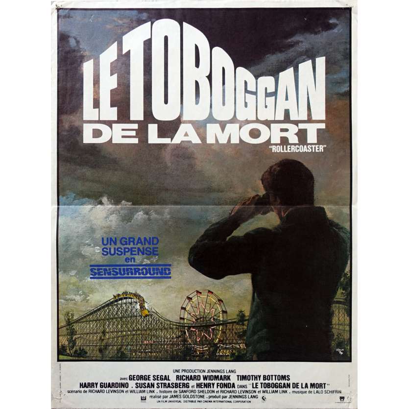 LE TOBOGGAN DE LA MORT Affiche de film - 40x60 cm. - 1977 - George Segal, James Goldstone