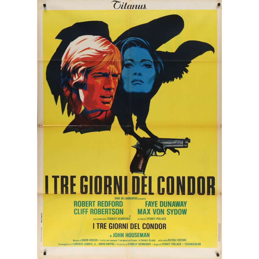 Affiche De Les 3 Jours Du Condor The 3 Days Of The Condor