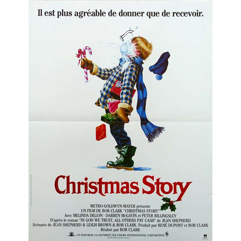 A CHRISTMAS STORY Original Movie Poster - 15x21 in. - 1983 - Bob Clark, Peter Billingsley