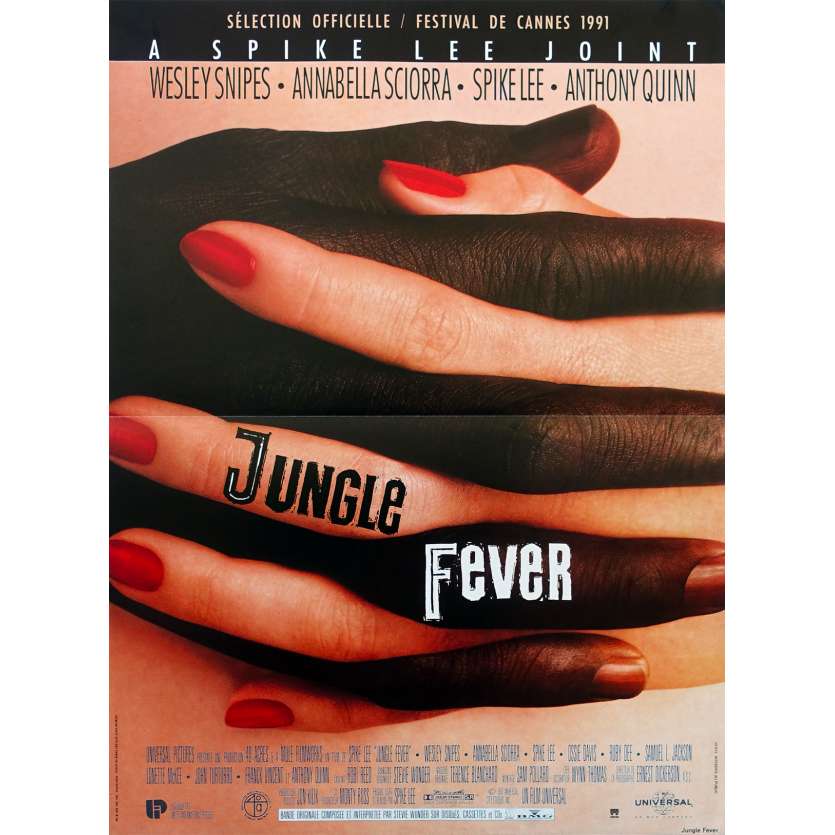 JUNGLE FEVER Affiche de film - 40x60 cm. - 1991 - Wesley Snipes, Spike Lee