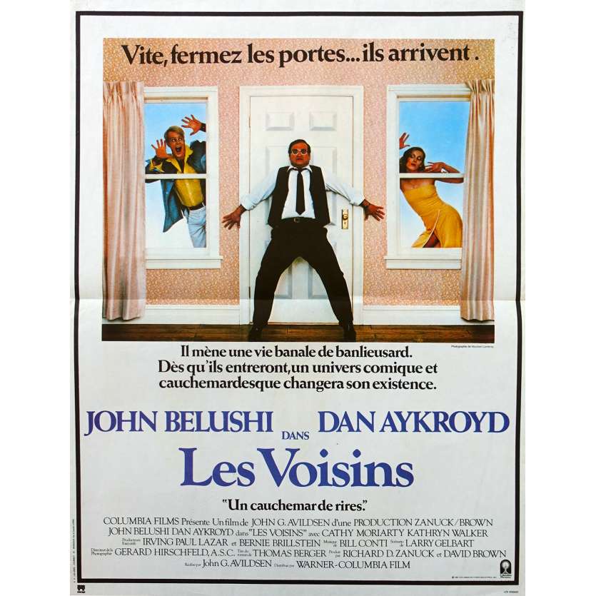 LES VOISINS Affiche de film - 40x60 cm. - 1981 - John Belushi, Dan Aykroyd, John G. Avildsen