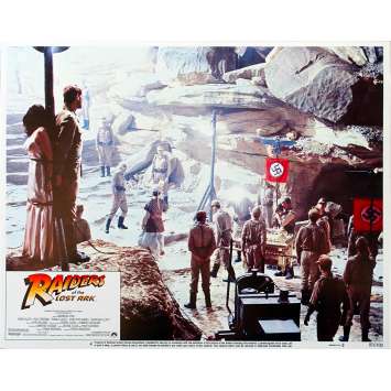 RAIDERS OF THE LOST ARK Ultra-rare 11x14 Original Lobby Card N4 '81 Spielberg
