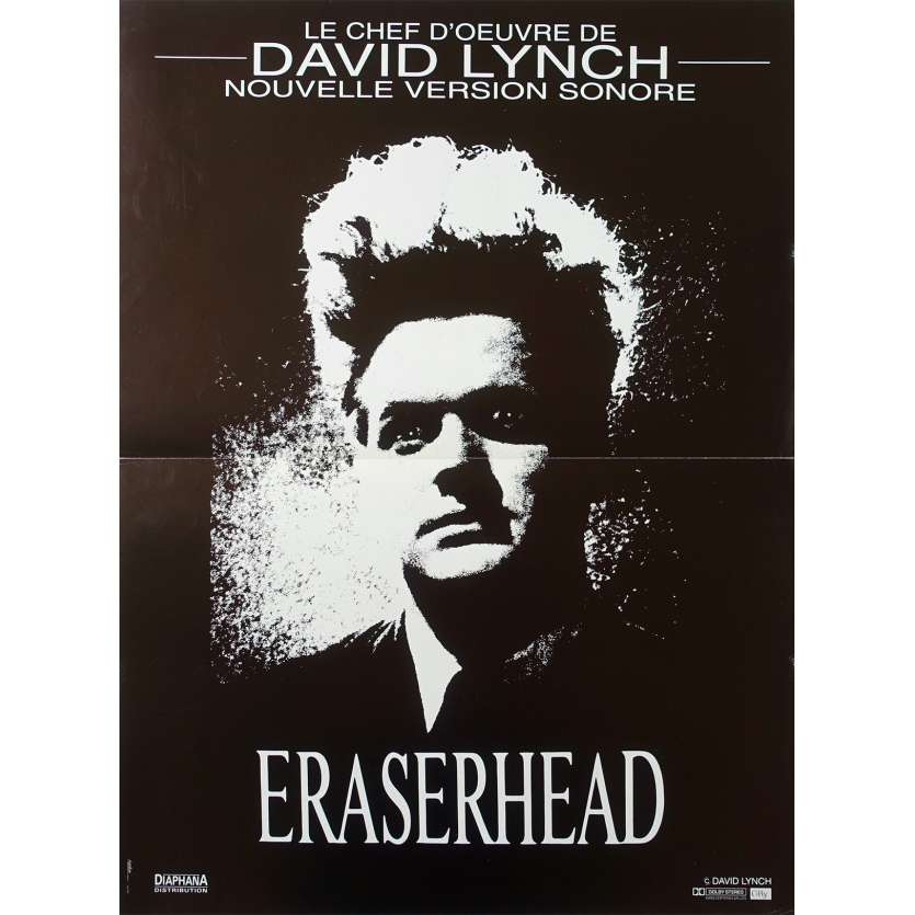 ERASERHEAD Affiche de film - 40x60 cm. - 1977 - Jack Nance, David Lynch