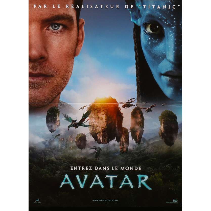 Affiche De Cinéma Française De Avatar 8429