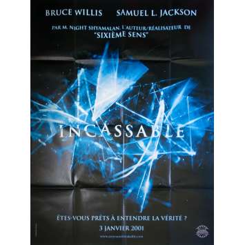 INCASSABLE Affiche de film Prev - 120x160 cm. - 2000 - Bruce Willis, Samuel L. Jackson, M. Night Shyamalan