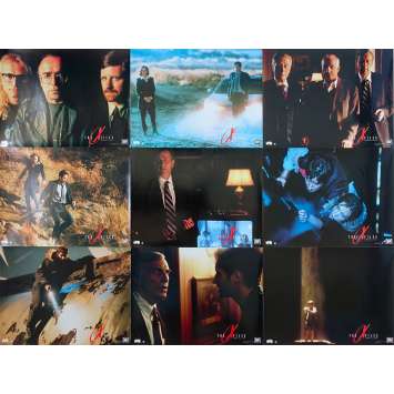 X-FILES Original Lobby Cards x9 - 9x12 in. - 1998 - Rob Bowman, David Duchovny