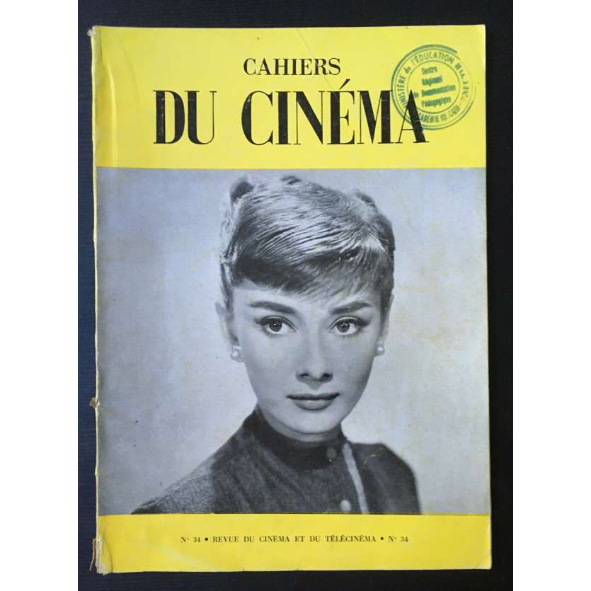 LES CAHIERS DU CINEMA Magazine N°034 - 1954 - Audrey Hepburn