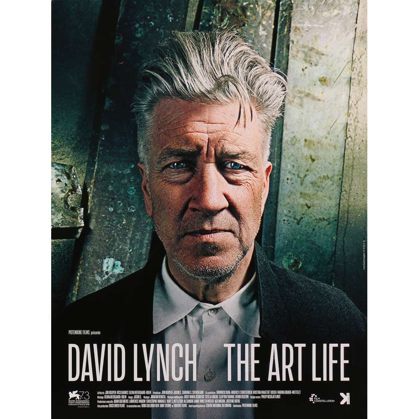 DAVID LYNCH ART OF LIFE Original Movie Poster - 15x21 in. - 2016 - Rick Barnes, David Lynch