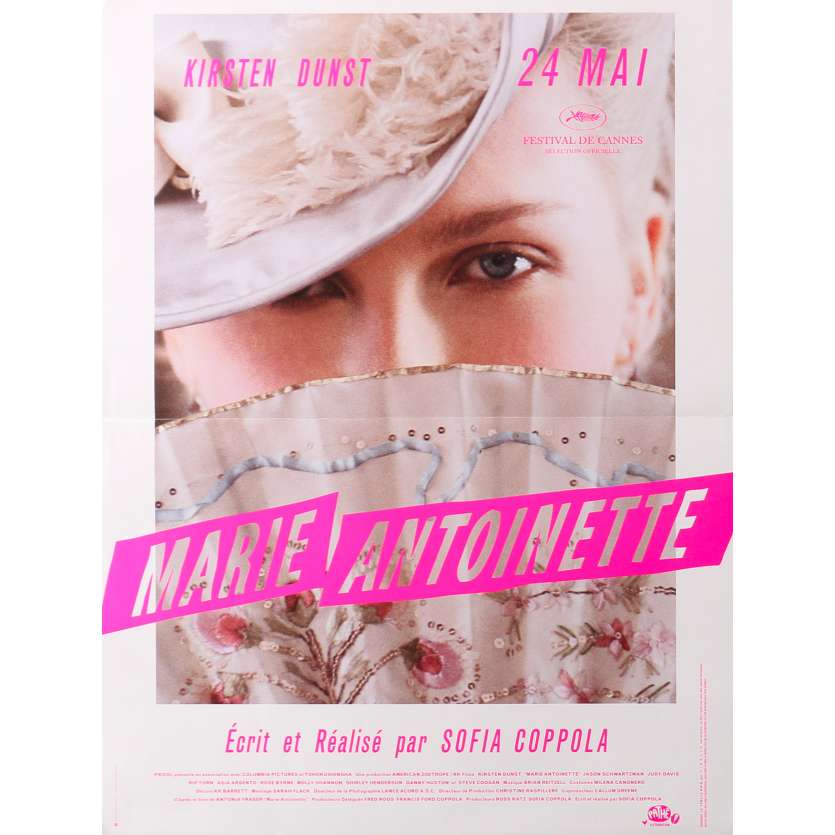 MARIE ANTOINETTE Affiche de film - 40x60 cm. - 2006 - Kirsten Dunst, Sofia Coppola