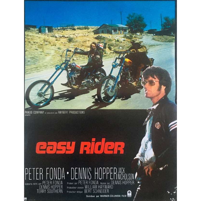 Affiche de cinéma Française de EASY RIDER