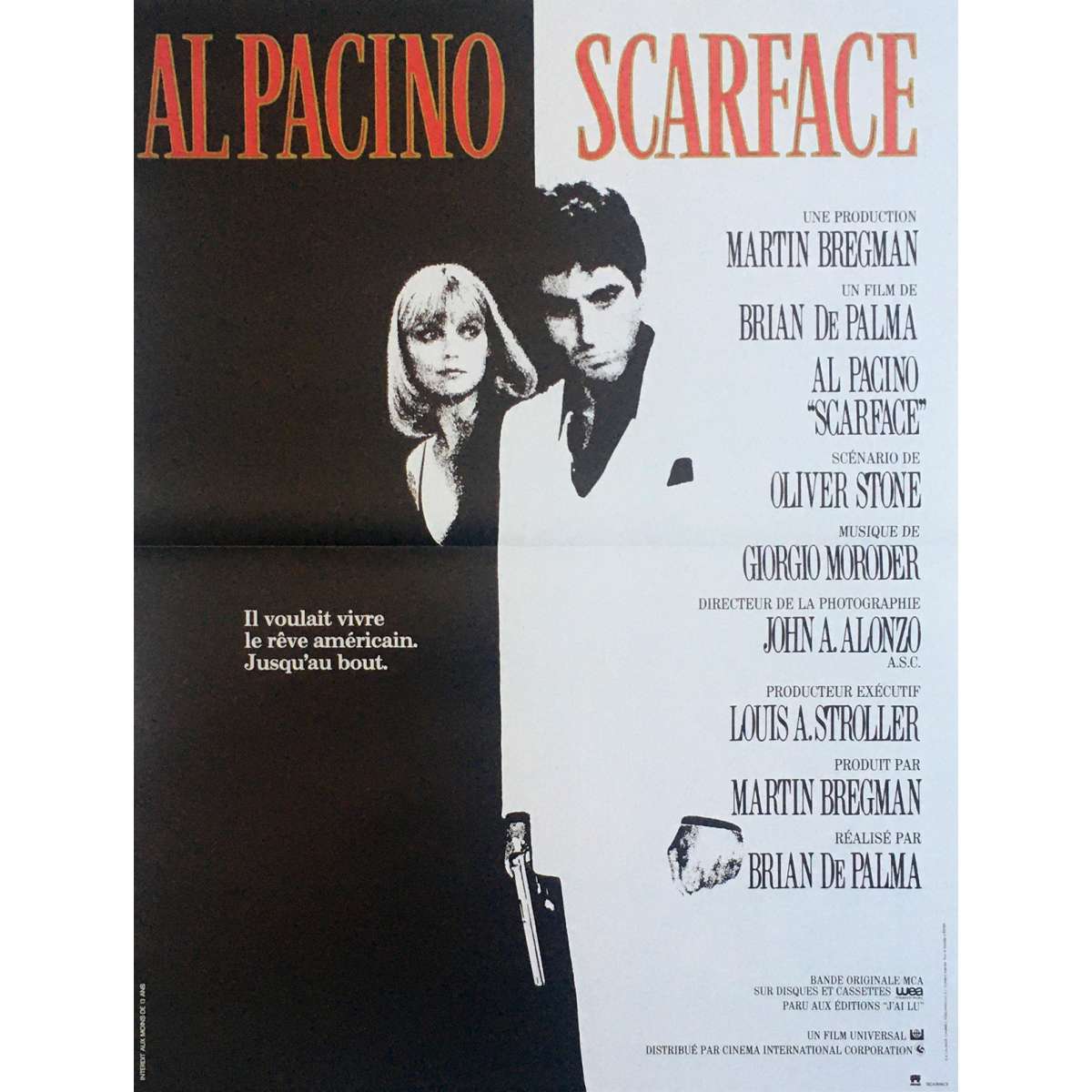 scarface movie script poster