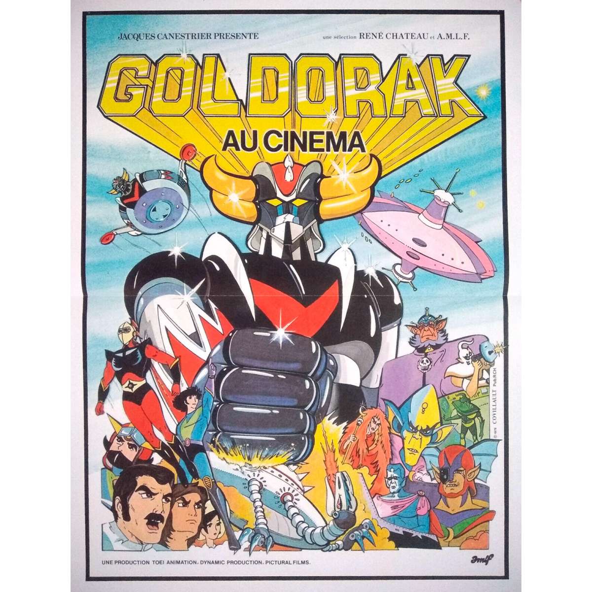 Goldorak French Movie Poster