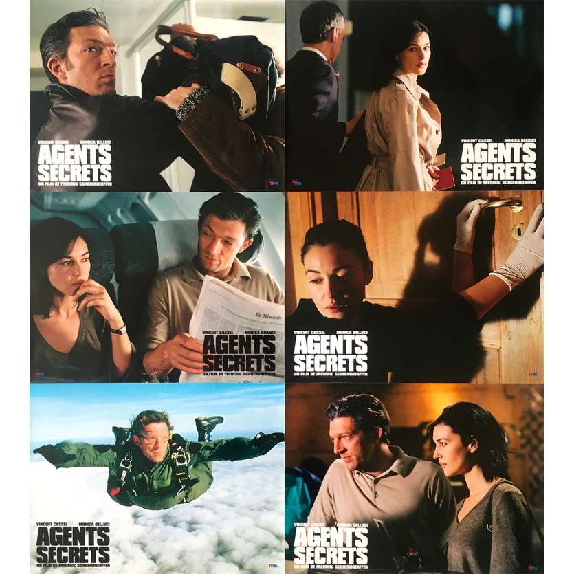 AGENTS SECRETS Photos de film - 21x30 cm. - 2004 - Vincent Cassel, Monica Bellucci, Frédéric Schoendoerffer