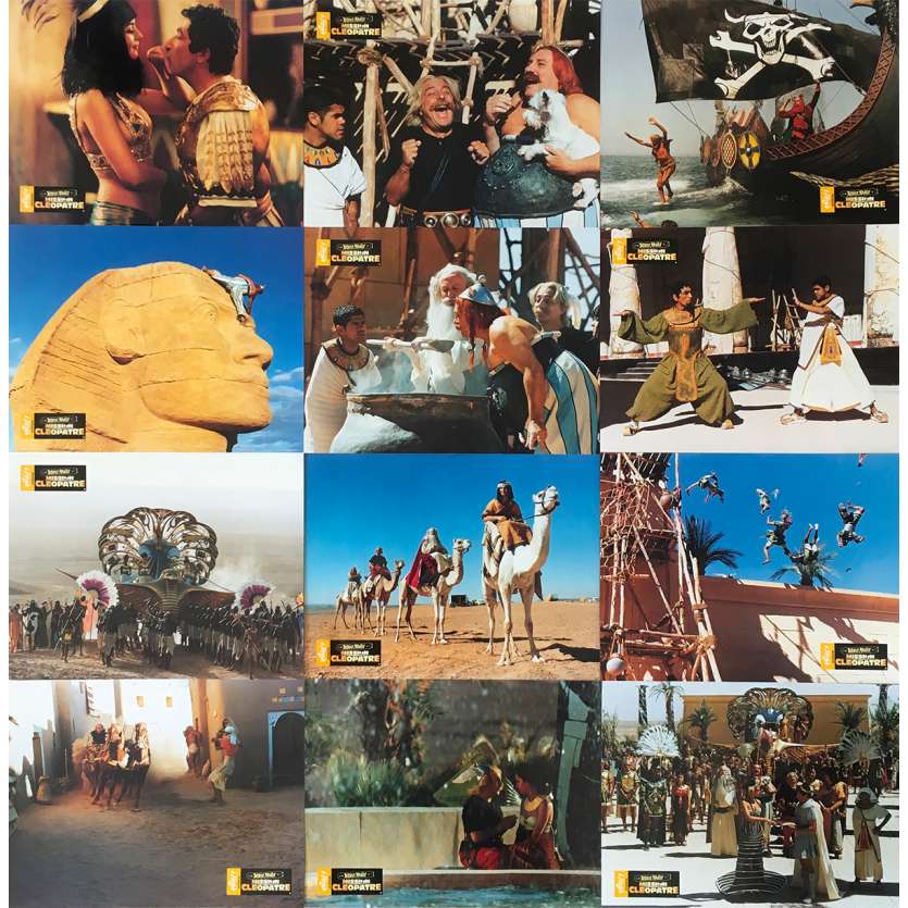 ASTERIX ET OBELIX : MISSION CLEOPATRE Photos de film - 21x30 cm. - 2002 - Jamel Debbouze, Alain Chabat