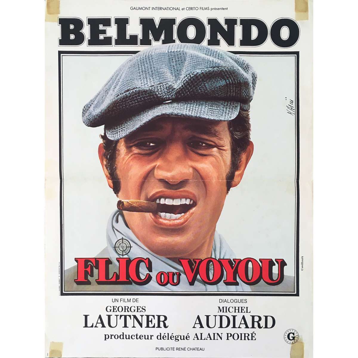 [Jeu] Suite d'images !  - Page 16 Flic-ou-voyou-affiche-de-film-40x60-cm-1979-jean-paul-belmondo-georges-lautner