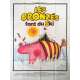 LES BRONZES FONT DU SKI Affiche de film  - 120x160 cm. - 1979 - Le Splendid, Patrice Leconte