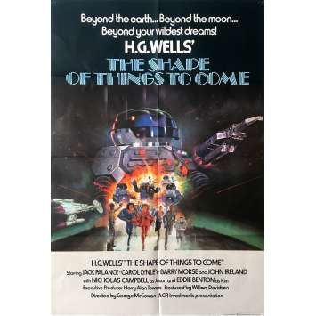 THE SHAPE OF THINGS TO COME Original Movie Poster - 27x40 in. - 1979 - George McCowan, Jack Palance