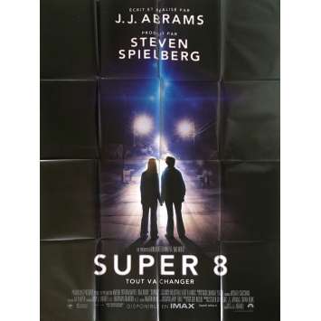 SUPER 8 Affiche de film - 120x160 cm. - 2011 - Elle Fanning, J. J. Abrams