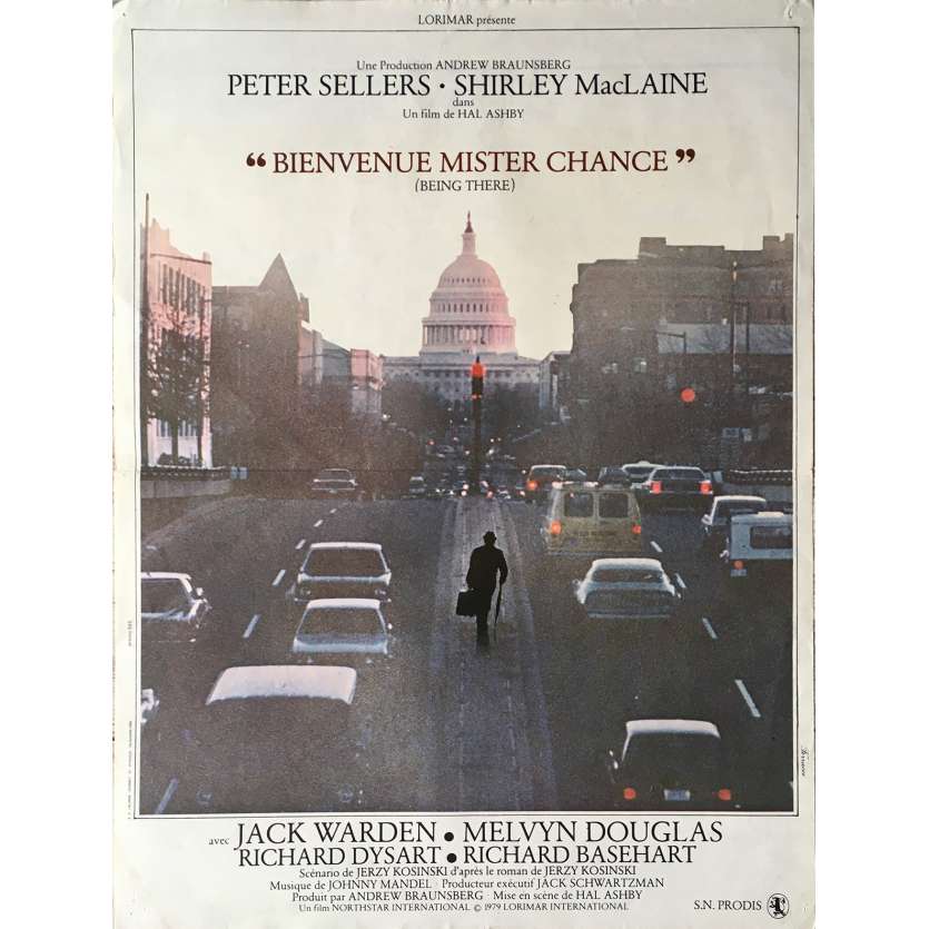 BIENVENUE MISTER CHANCE Affiche de film - 40x60 cm. - 1979 - Peter Sellers, Hal Ashby