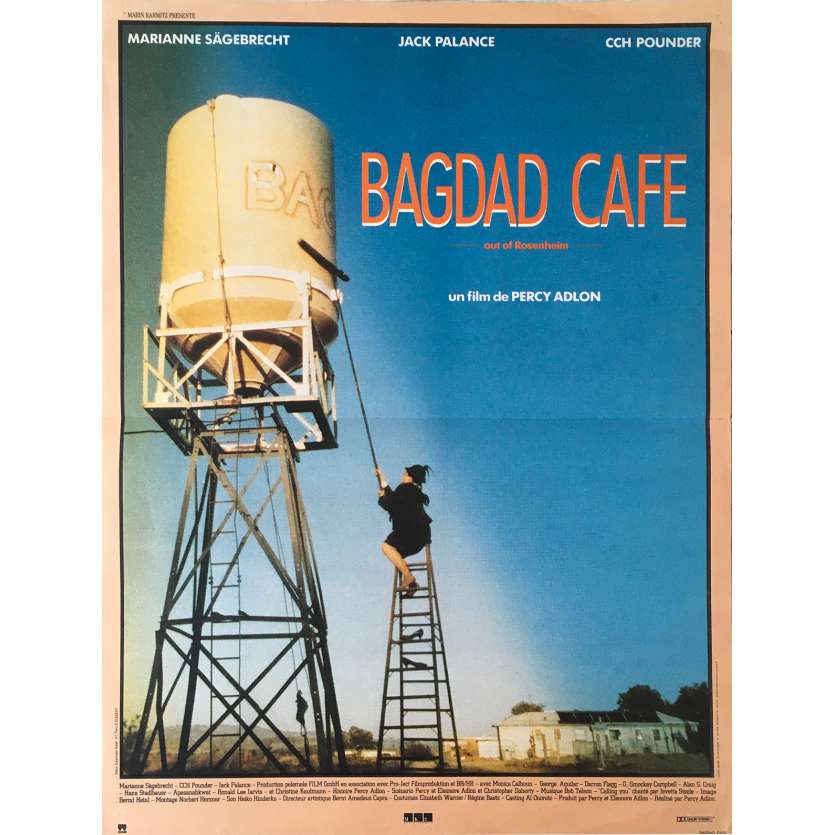 BAGDAD CAFE Affiche de film - 40x60 cm. - 1988 - Marianne Sagebrecht, Percy Adlon