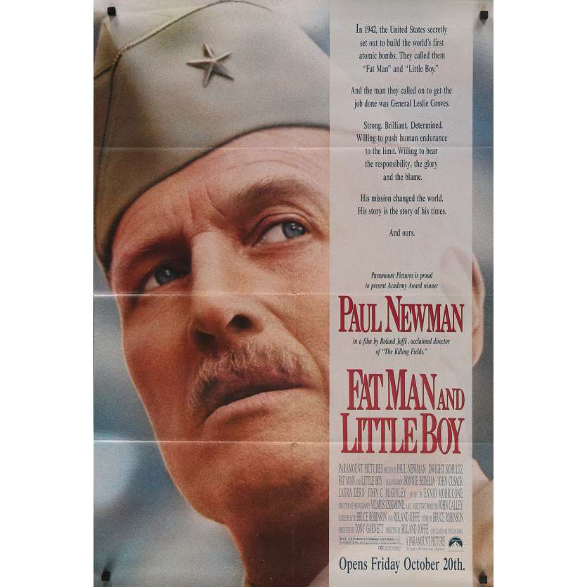 LES MAITRES DE L'OMBRE Affiche de film - 69x102 cm. - 1989 - Paul Newman, Roland Joffé