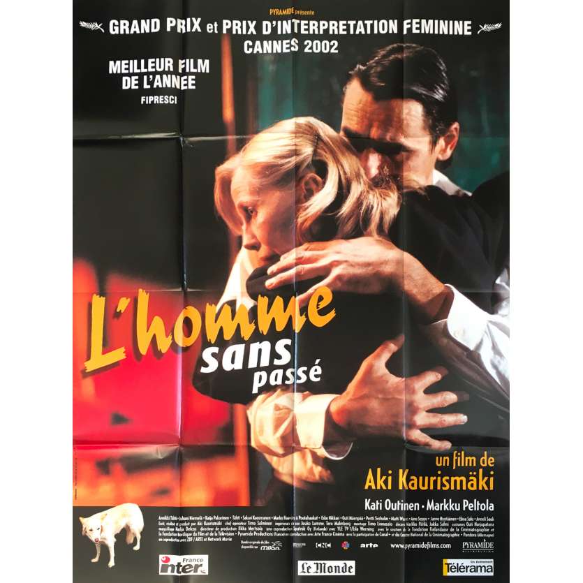 THE MAN WITHOUT A PAST Original Movie Poster - 47x63 in. - 2002 - Aki Kaurismäki, Markku Peltola