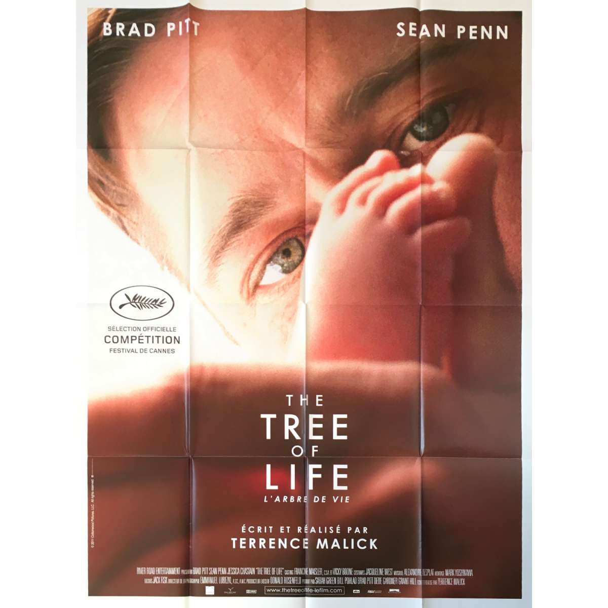The Tree Of Life French Movie Poster 47x63 In 11 Style B