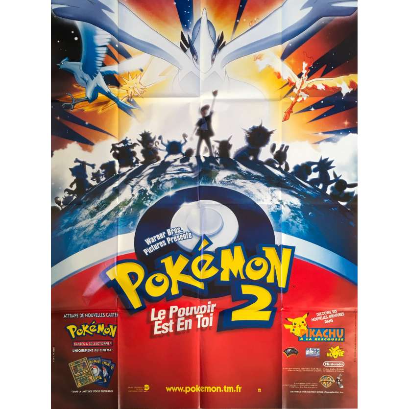 POKEMON 2 LE POUVOIR EST EN TOI Affiche de film Style A - 120x160 cm. - 1999 - Veronica Taylor, Kunihiko Yuyama