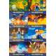 POKEMON 2000 THE MOVIE Original Lobby Cards x8 - 9x12 in. - 1999 - Kunihiko Yuyama, Veronica Taylor