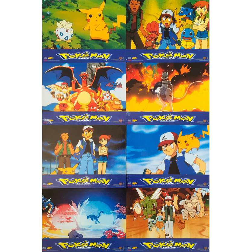 POKEMON 2 LE POUVOIR EST EN TOI Photos de film x8 - 21x30 cm. - 1999 - Veronica Taylor, Kunihiko Yuyama