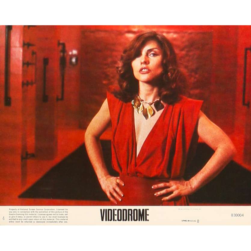 VIDEODROME Original Lobby Card N4 - 8x10 in. - 1983 - David Cronenberg, James Woods