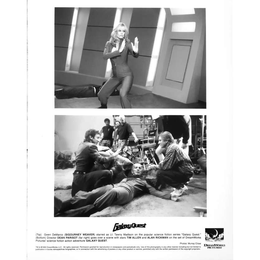 GALAXY QUEST Photo de presse N6 - 20x25 cm. - 1999 - Sigourney Weaver, Dean Parisot