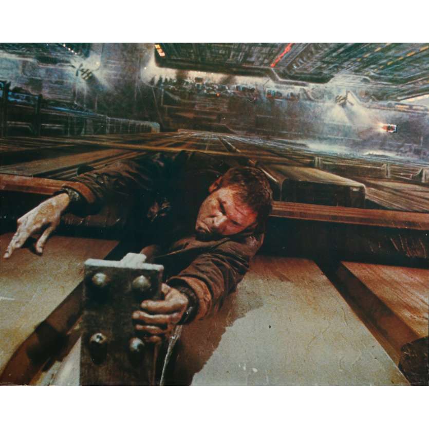 BLADE RUNNER Original Lobby Card N3 - 16x20 in. - 1982 - Ridley Scott, Harrison Ford