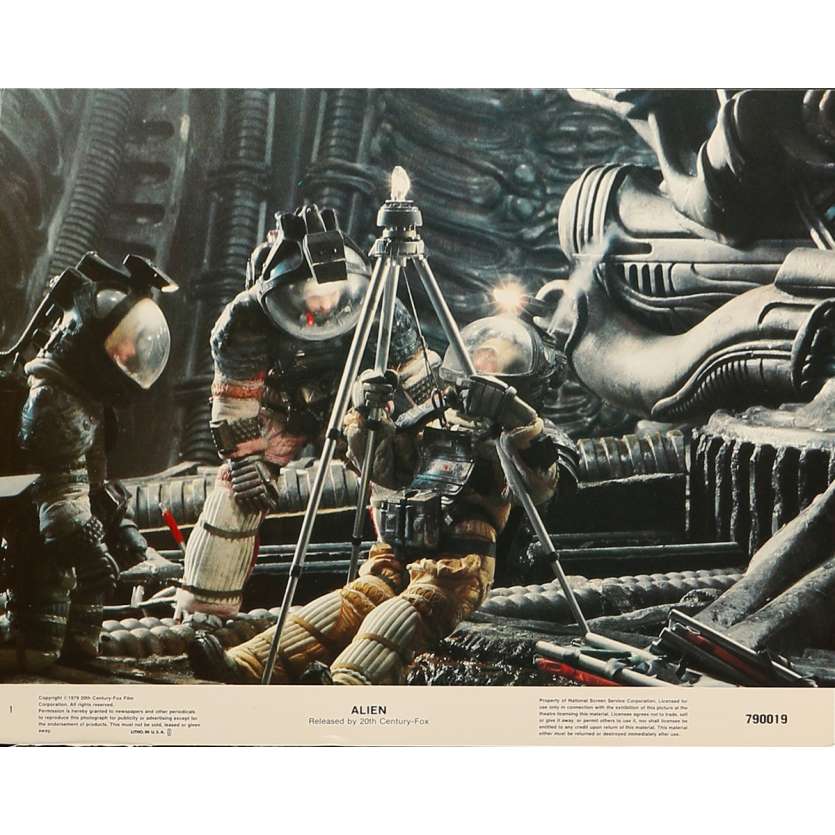 ALIEN Original Lobby Card N1 - 11x14 in. - 1979 - Ridley Scott, Sigourney Weaver