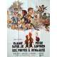 SALT AND PEPPER Original Movie Poster - 47x63 in. - 1968 - Richard Donner, Sammy Davis Jr