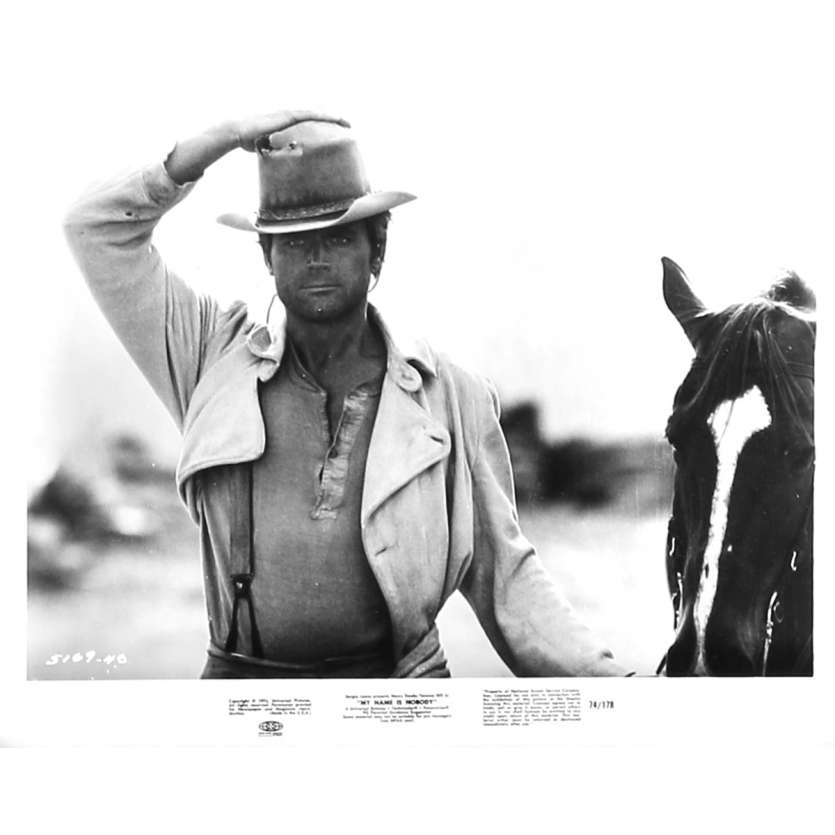 MON NOM EST PERSONNE Photo de presse N48 - 20x25 cm. - 1973 - Henry Fonda, Terence Hill, Tonino Valerii