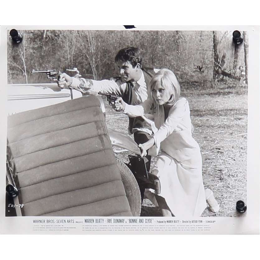 BONNIE AND CLYDE Photo de presse N78 - 20x25 cm. - 1967 - Warren Beatty, Arthur Penn