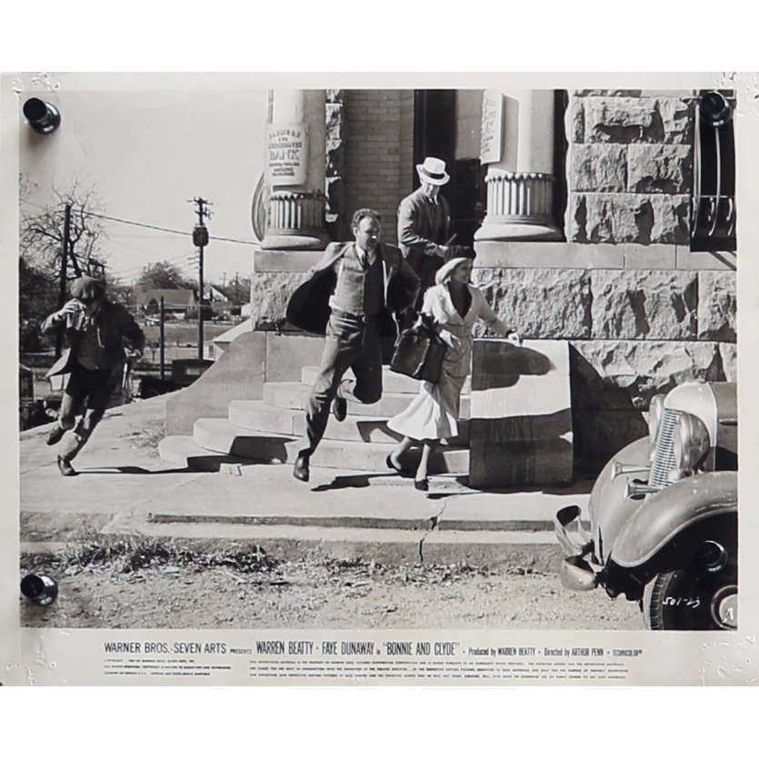 BONNIE AND CLYDE Photo de presse N23 - 20x25 cm. - 1967 - Warren Beatty, Arthur Penn