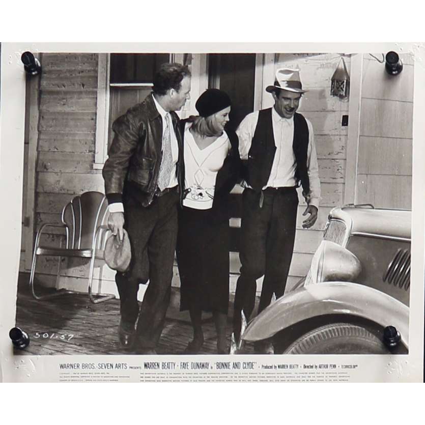 BONNIE AND CLYDE Photo de presse N57 - 20x25 cm. - 1967 - Warren Beatty, Arthur Penn