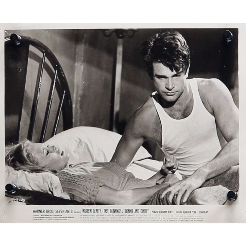 BONNIE AND CLYDE Photo de presse N25 - 20x25 cm. - 1967 - Warren Beatty, Arthur Penn