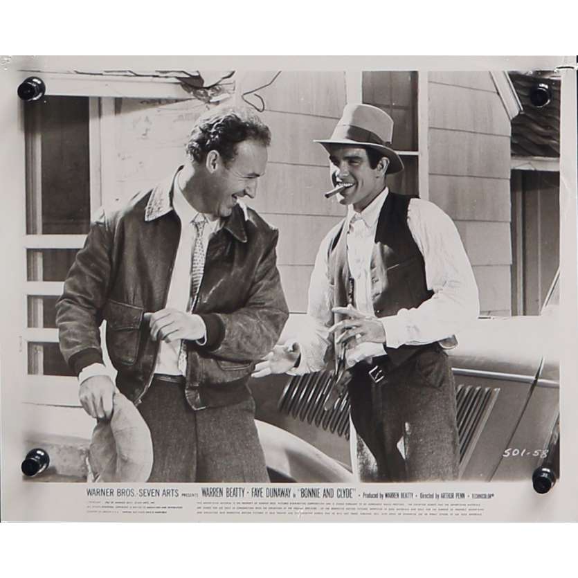 BONNIE AND CLYDE Photo de presse N58 - 20x25 cm. - 1967 - Warren Beatty, Arthur Penn