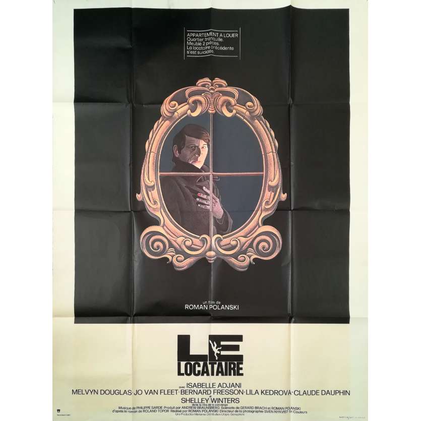 LE LOCATAIRE Affiche de film - 120x160 cm. - 1976 - Isabelle Ajjani, Roman Polanski