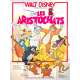 THE ARISTOCATS Original Movie Poster - 47x63 in. - R1970 - Walt Disney, Phil Harris