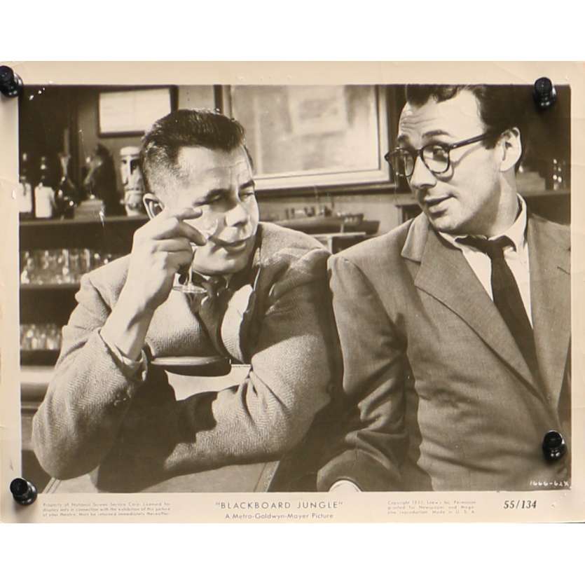 BLACKBOARD JUNGLE Original Movie Still 1666-62X - 8x10 in. - 1955 - Richard Brooks, Glenn Ford