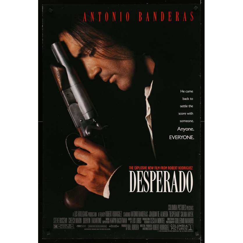 DESPERADO Affiche de film - 69x102 cm. - 1995 - Antonio Banderas, Robert Rodriguez