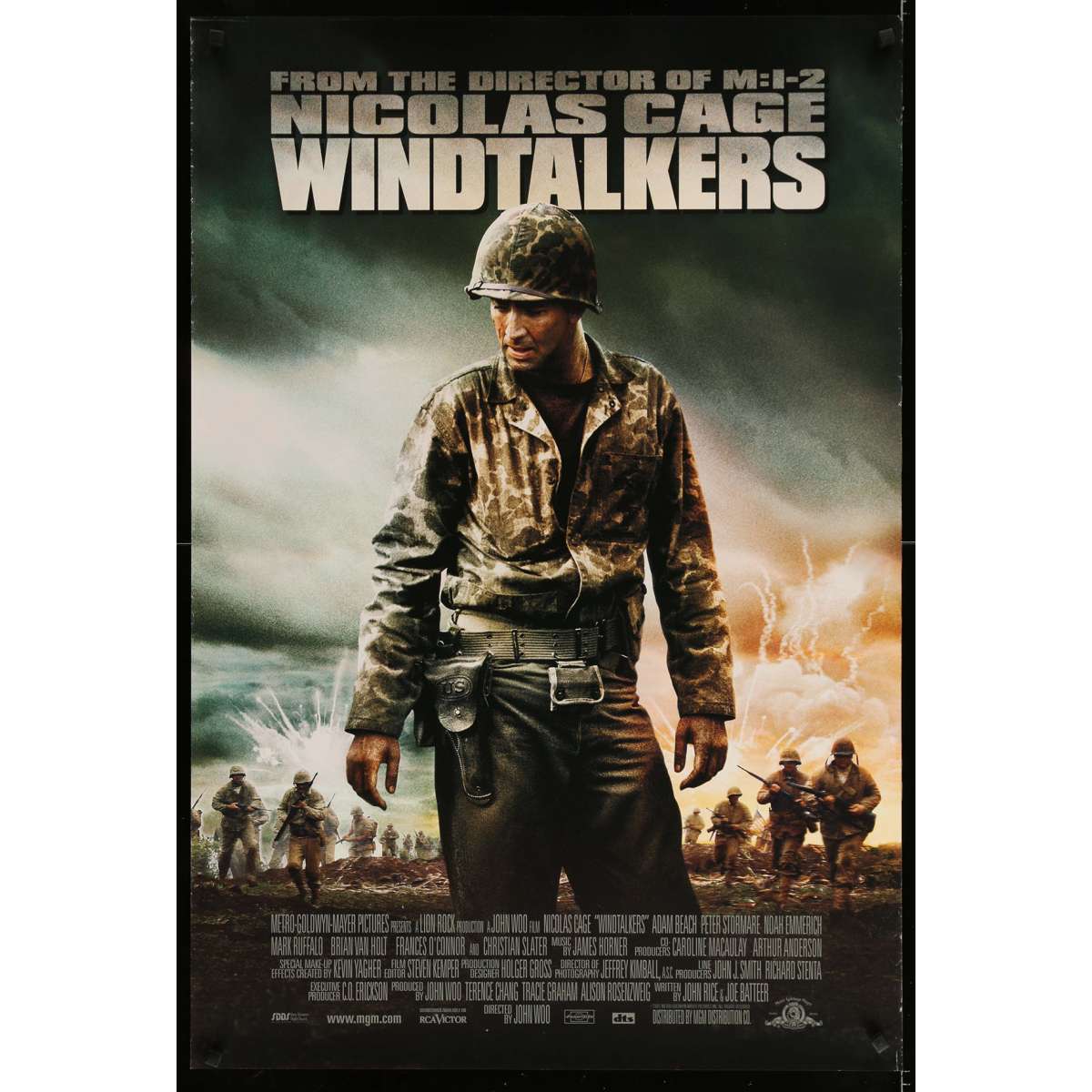 Windtalkers Us Movie Poster X In