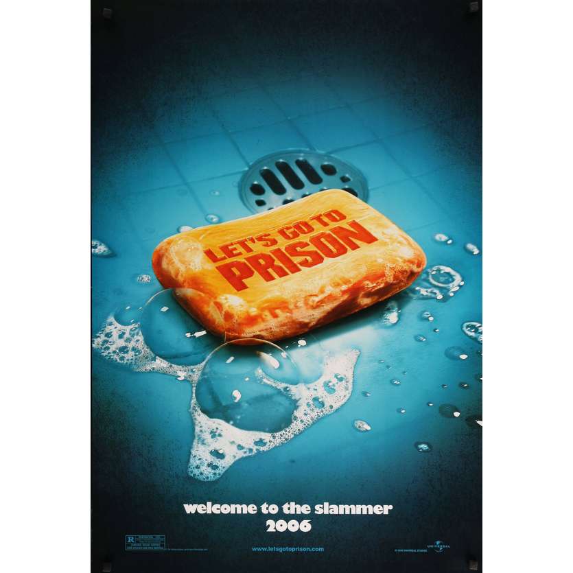 LET'S GO TO PRISON Original Movie Poster - 27x40 in. - 2006 - Bob Odenkirk, Dax Shepard