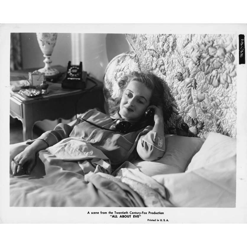 ALL ABOUT EVE Original Movie Still 791-48 - 8x10 in. - 1950 - Joseph L. Mankiewicz, Bette Davis