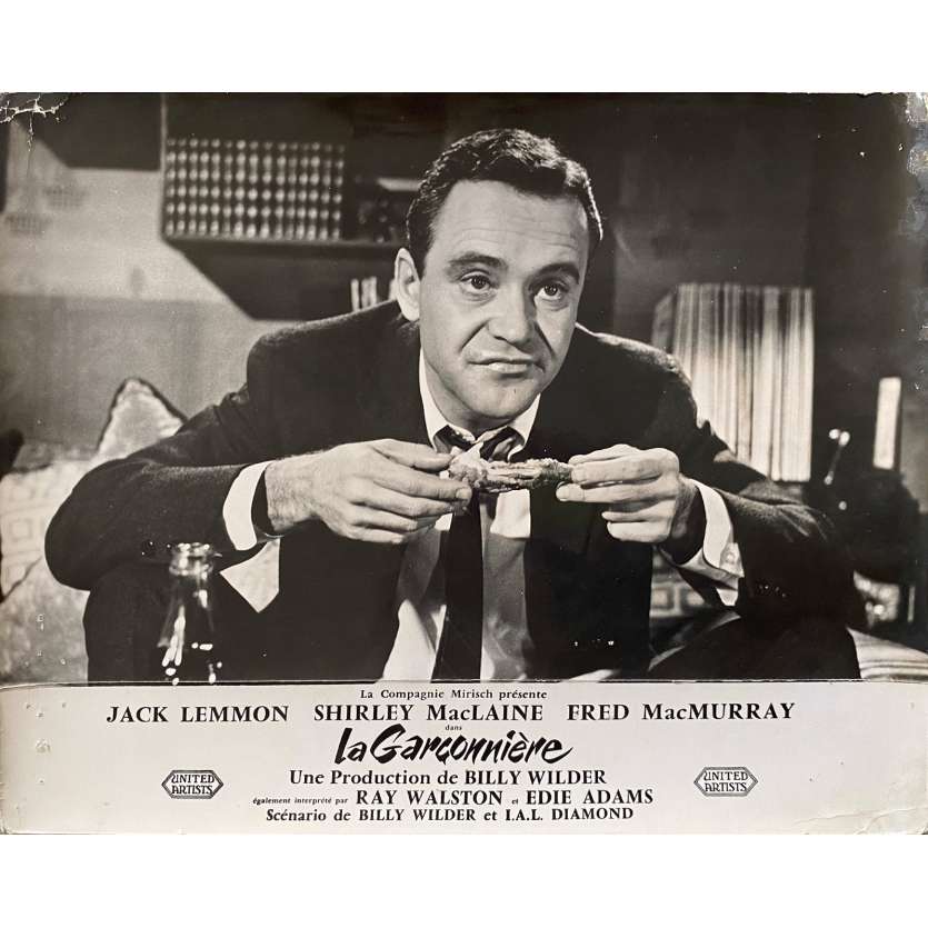 LA GARÇONNIERE Photo de film N2 - 24x30 cm. - 1960 - Jack Lemmon, Billy Wilder