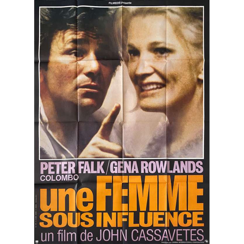 A WOMAN UNDER INFLUENCE French Movie Poster - 47x63 in. - 1974